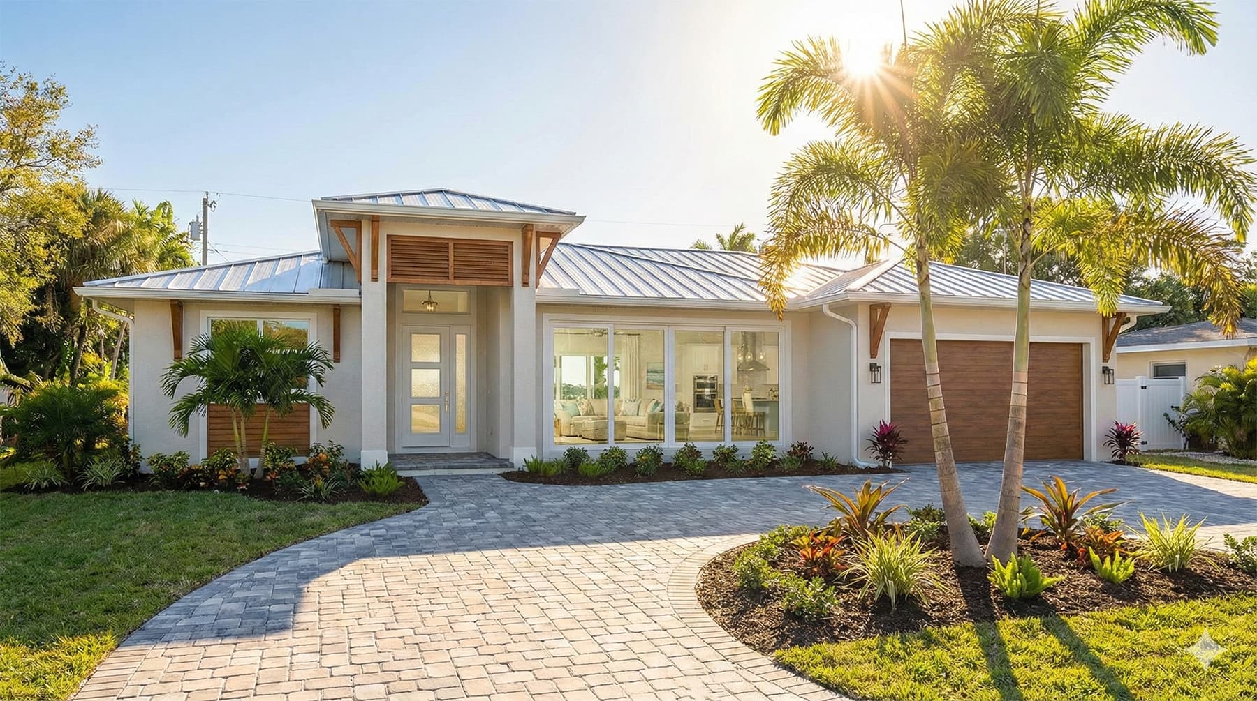 Modern Florida home renovation by Architek Services